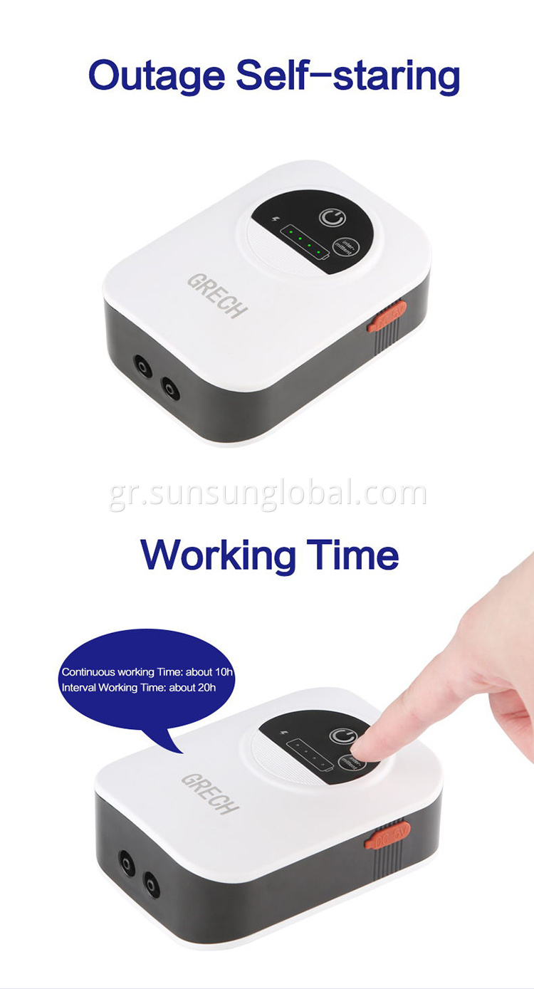 Η ηλεκτρική αντλία αέρα υψηλής ποιότητας Sunsun υψηλής ποιότητας για ενυδρείο